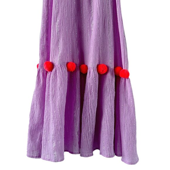 Sundress Clea Maxi Dress, Fuchsia, XS/S - Picture 6 of 8